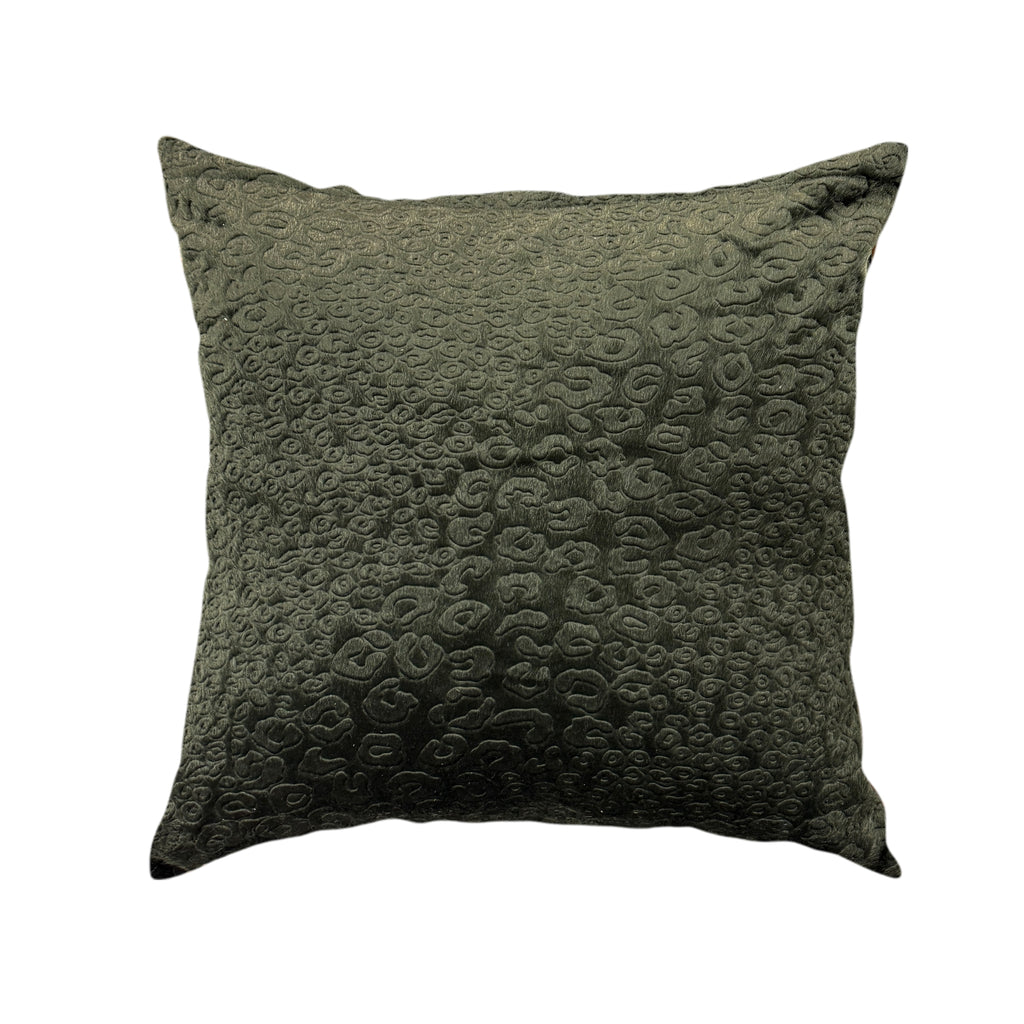 Embossed Velvet Throw Filled Cushion