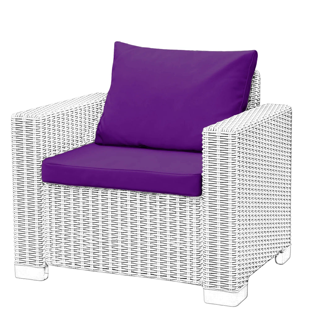 Keter Allibert California Armchair Cushion Pad with Pillow