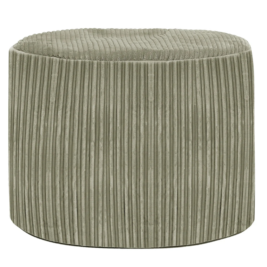 Oval Shape Foot Rest Stool Pouffe Footstools
