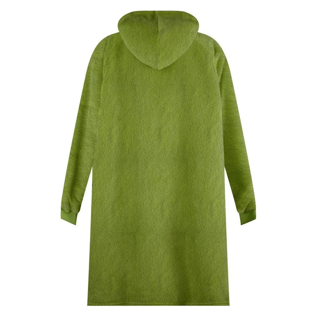 Oversized The Grinch Sherpa Hoodie For Adults (13 years+)