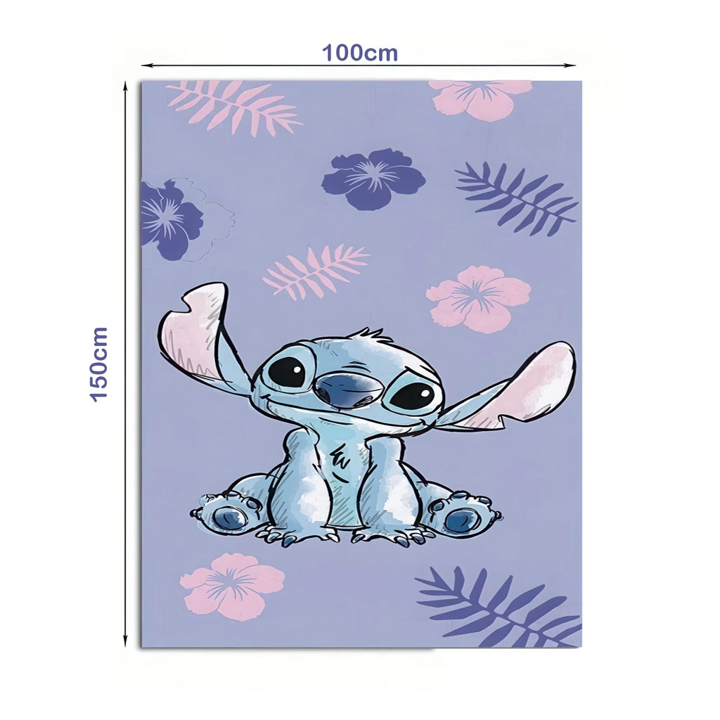 The Disney Lilo Stitch Throw Fleece Blanket