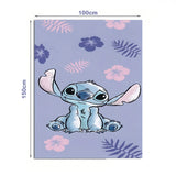 The Disney Lilo Stitch Throw Fleece Blanket