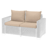 2 Seater Keter Allibert California Cushion Pad with Pillow