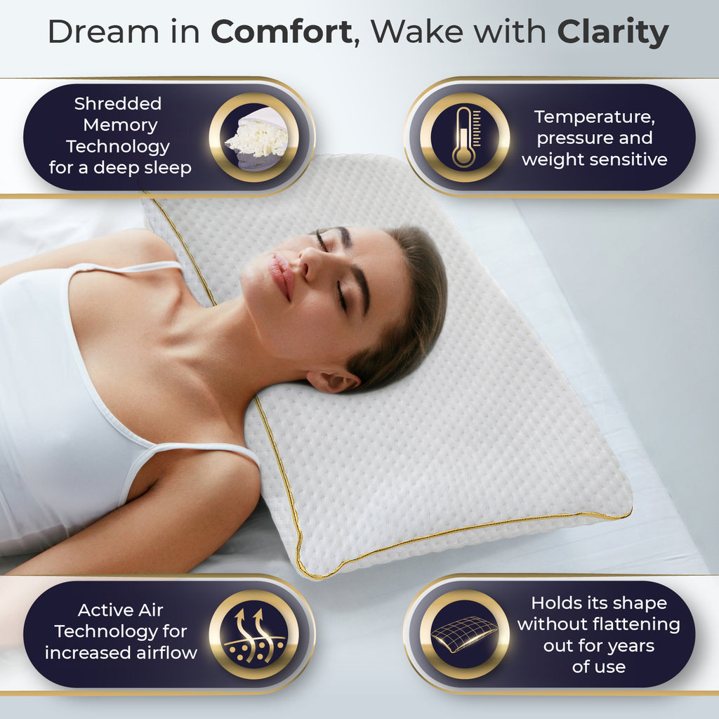 Shredded Memory Foam Pillows