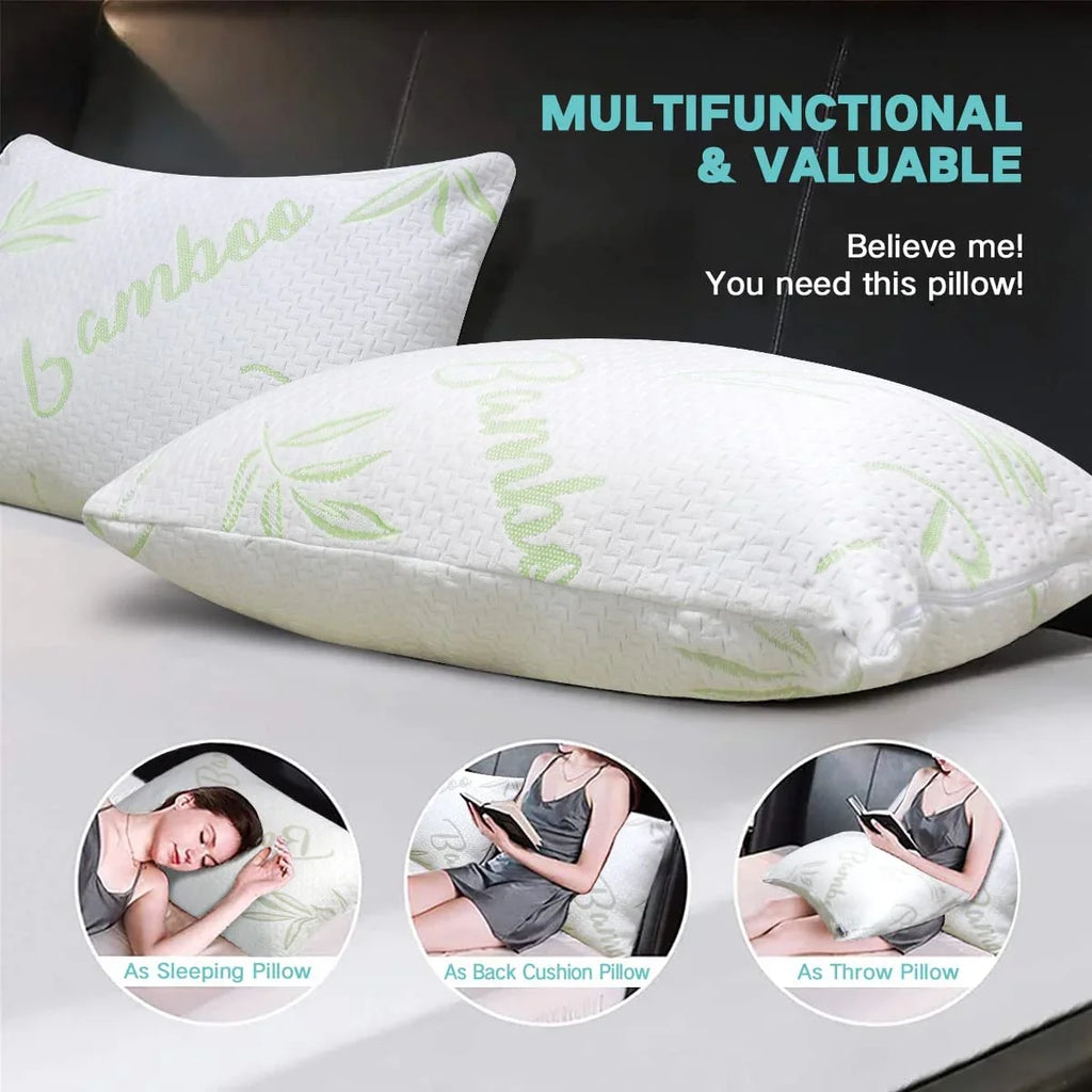 Bamboo Memory Foam Pillow