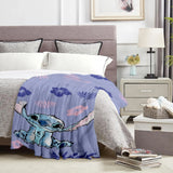 The Disney Lilo Stitch Throw Fleece Blanket