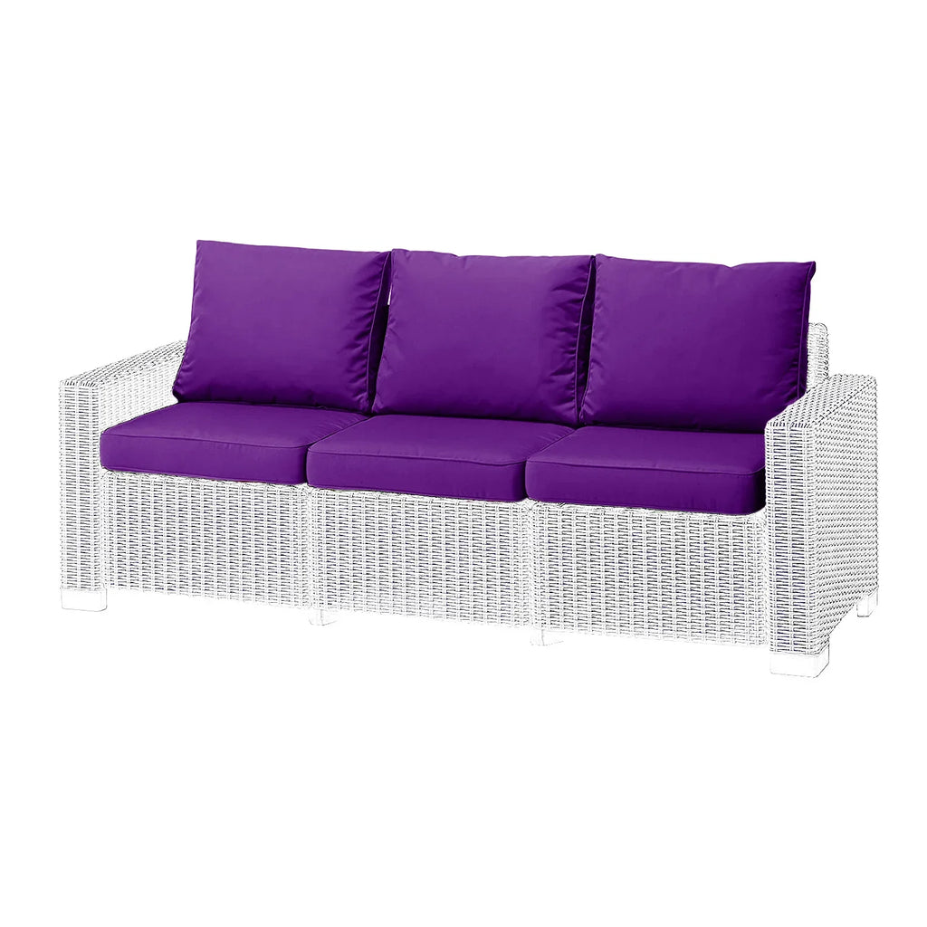 3 Seater Keter Allibert California Cushion Pad with Pillow