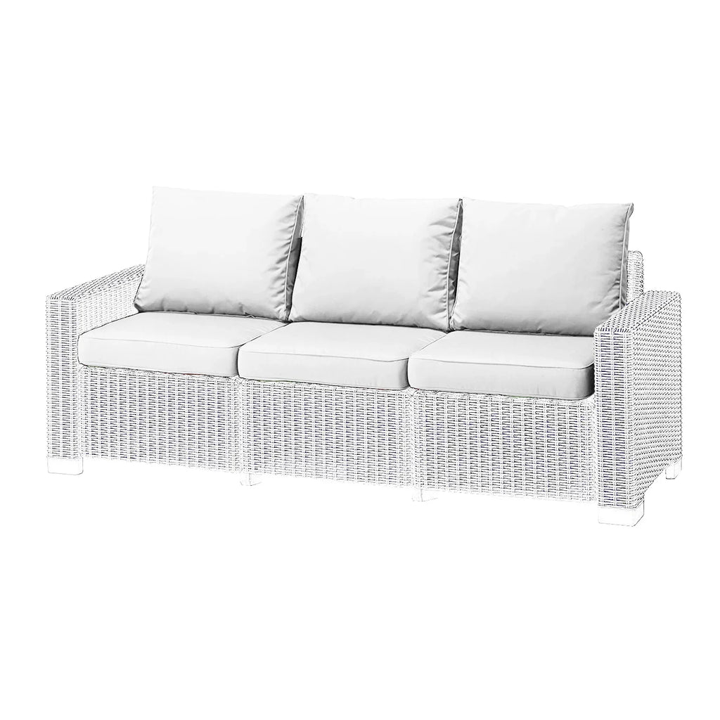 3 Seater Keter Allibert California Cushion Pad with Pillow