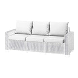 3 Seater Keter Allibert California Cushion Pad with Pillow