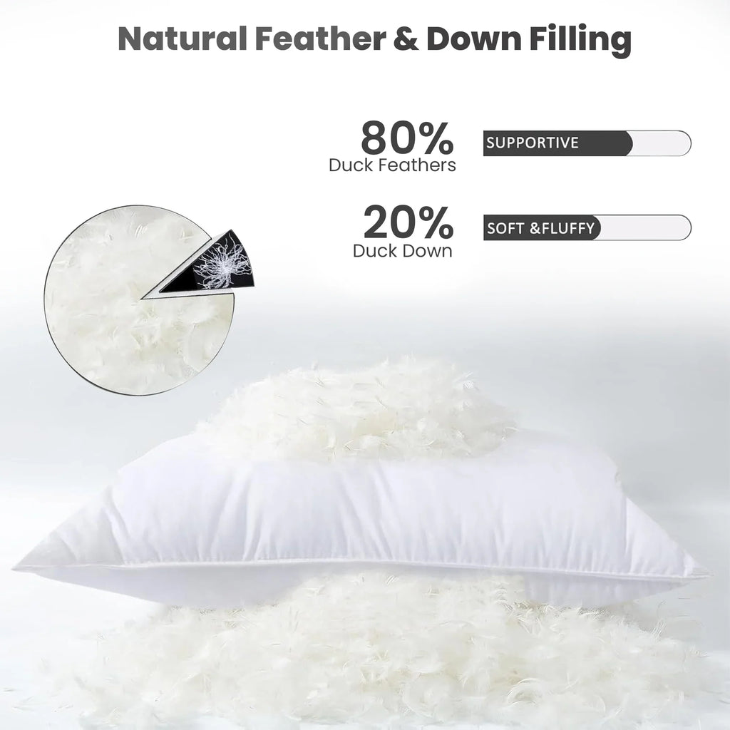 Duck Feather & Down Pillows