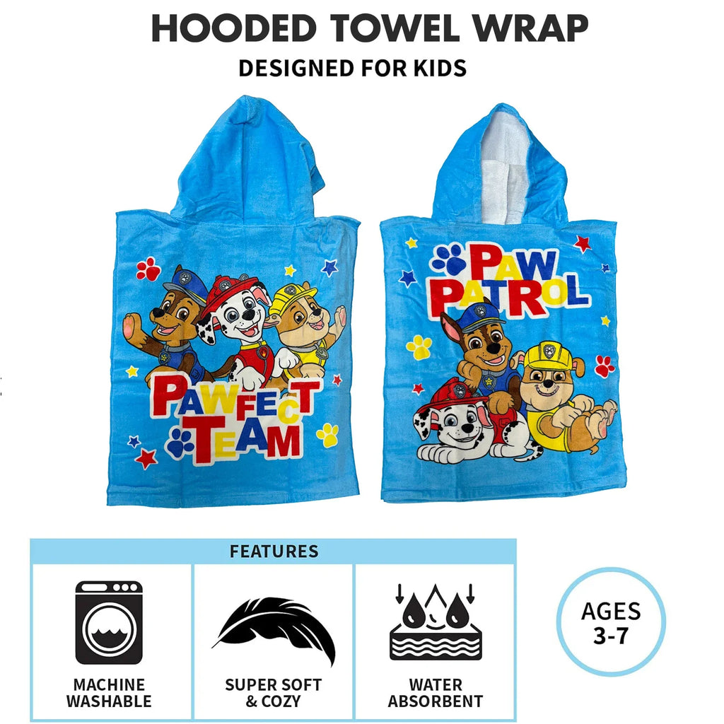 Disney Paw Patrol Kids Hooded Poncho