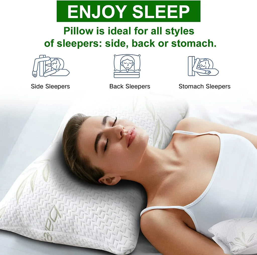 Bamboo Memory Foam Pillow