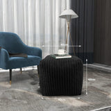 Square Shape Foot Rest Stool Pouffe Footstools