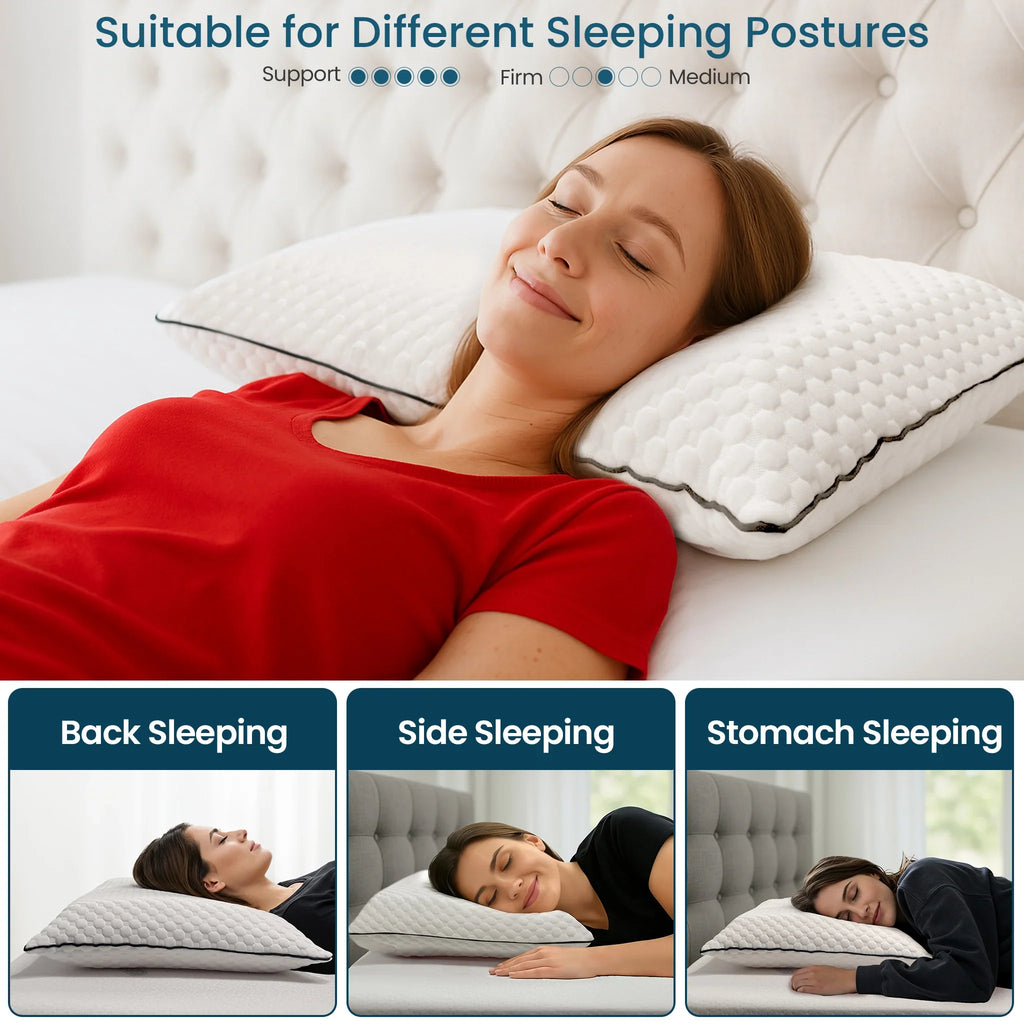 Cervical and Neck Visco Memory Foam Pillow