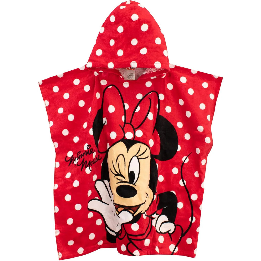 Disney Minnie Mouse Kids Hooded Poncho