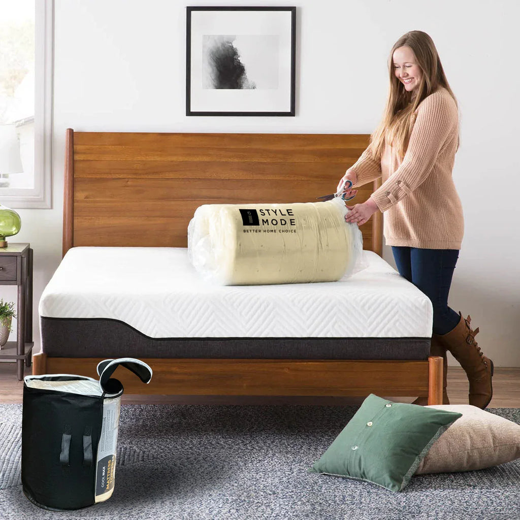 Memory Foam Mattress Toppers with Cool Max Cover