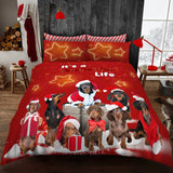 Buy A Wiernerful Life Christmas Duvet Cover at the Best Price Online in the UK | iStyleMode