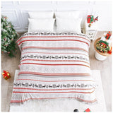 Christmas Nordic Fleece Throw Blanket