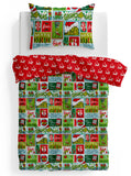 The Grinch Dr. Seuss  Christmas Microfibre Duvet Cover