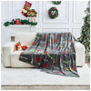Christmas Tree Wishes Fleece Throw Blanket