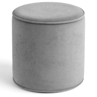 Velvet Bean Bag Round Shape Pouffe Foot Rest