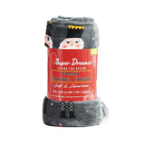 Nutcracker Christmas Fleece Throw Blanket