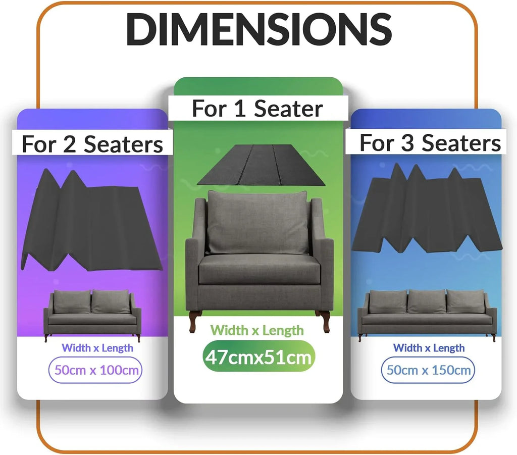 1 Seater Armchair Sofa Rejuvenator Boards