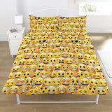 Buy Emoji Design Double Duvet Cover in the UK | Limited time Offer | iStyle mode