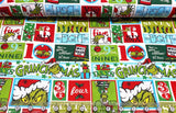 The Grinch Dr. Seuss  Christmas Microfibre Duvet Cover