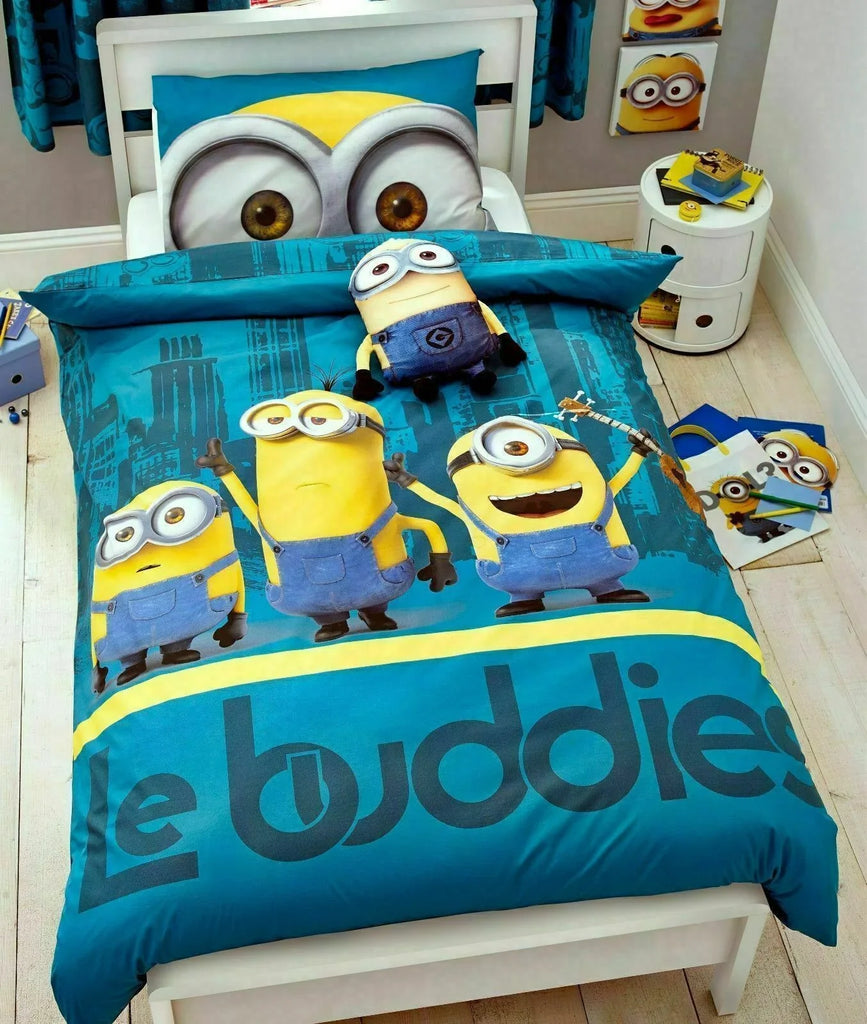 Kids Reversible PolyCotton Duvet cover Bedding Set