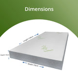 Bamboo Memory Foam Cotbed Mattress