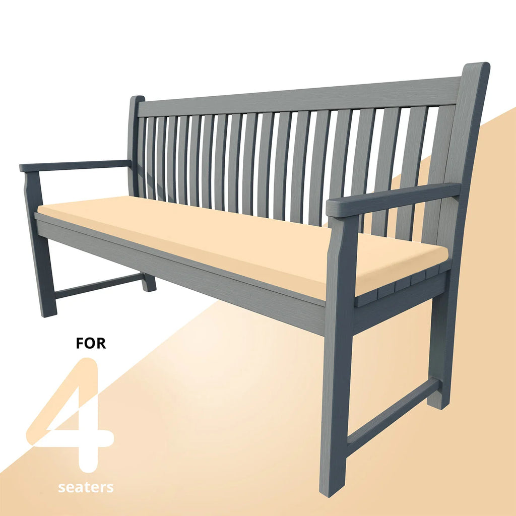 Garden 4 Seater Bench Cushion Pads