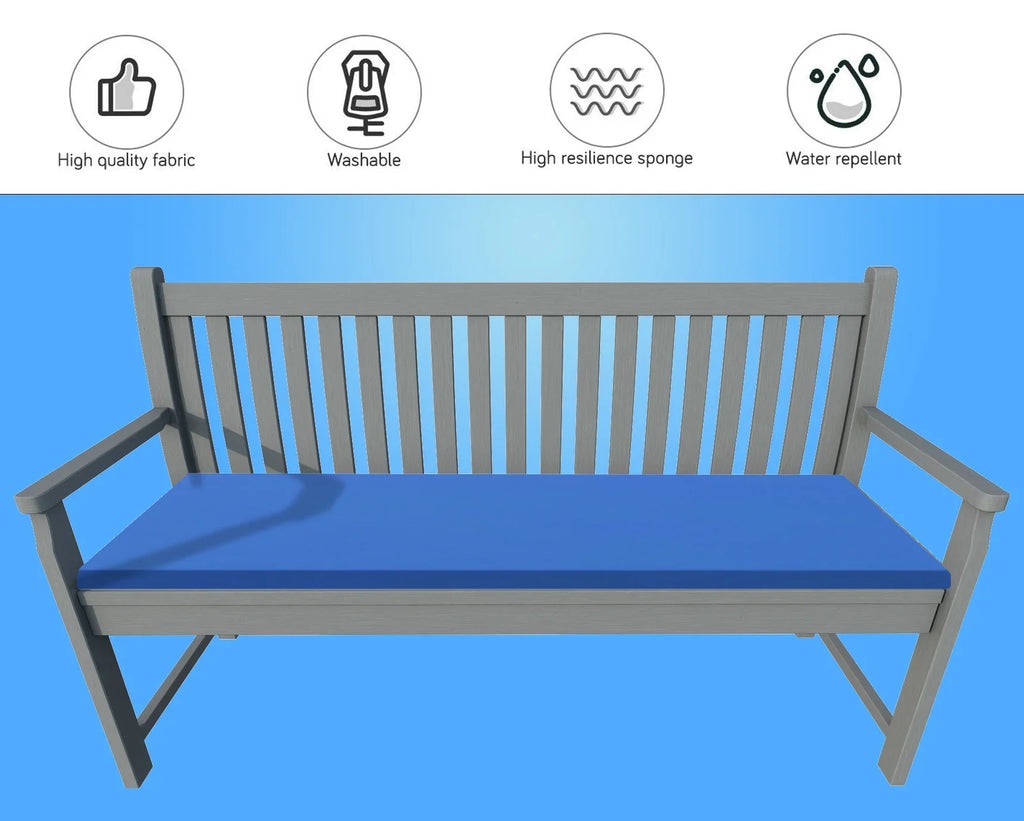 Garden 3 Seater Bench Cushion Pads