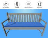 Garden 3 Seater Bench Cushion Pads