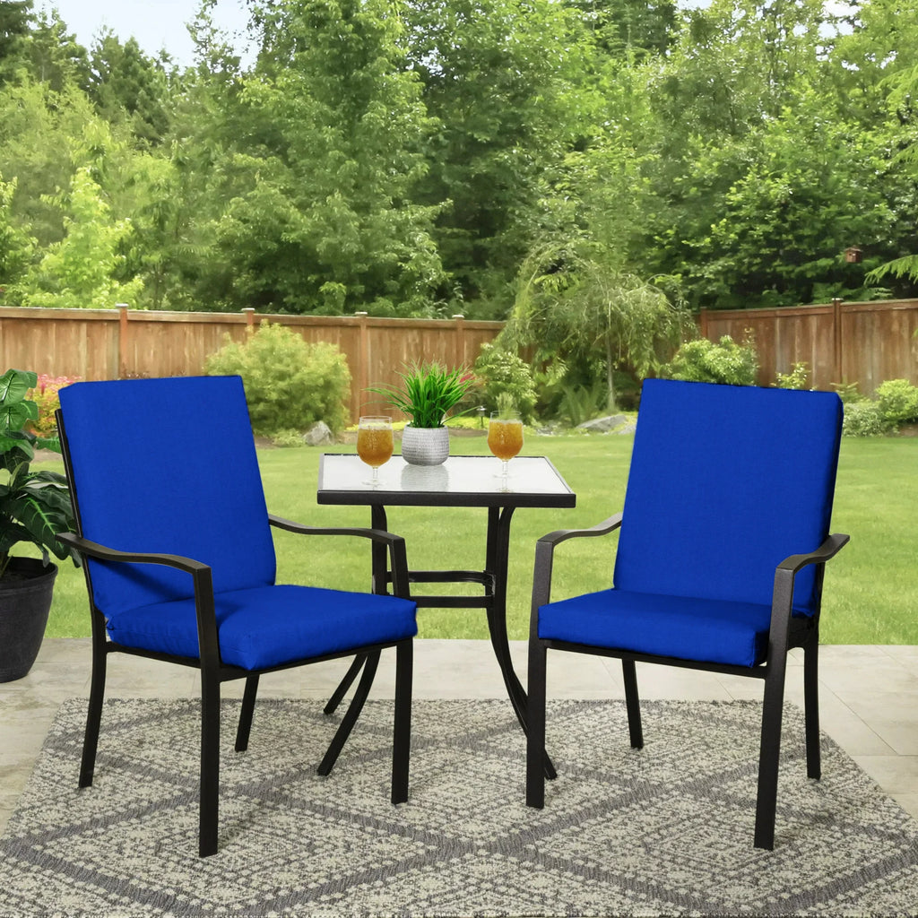 Garden High Back Seater Cushion