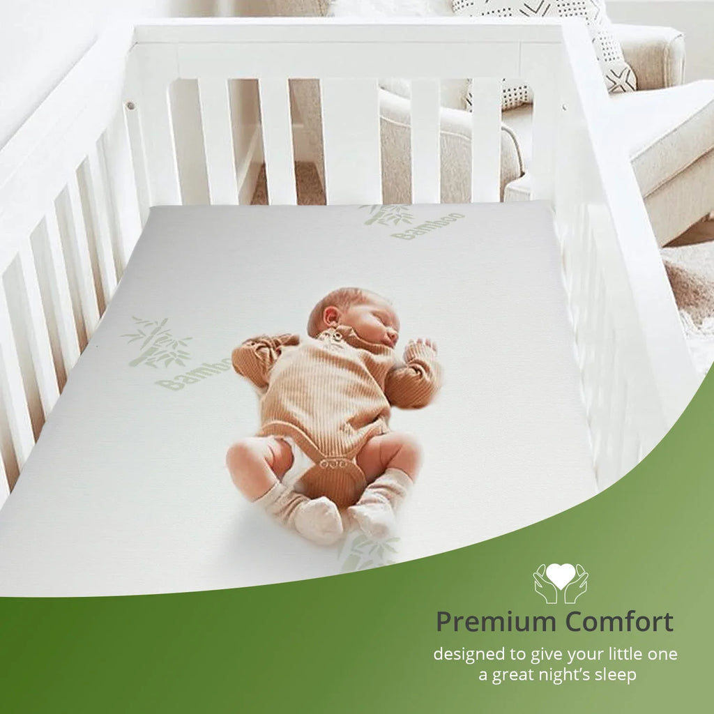 Bamboo Memory Foam Cotbed Mattress