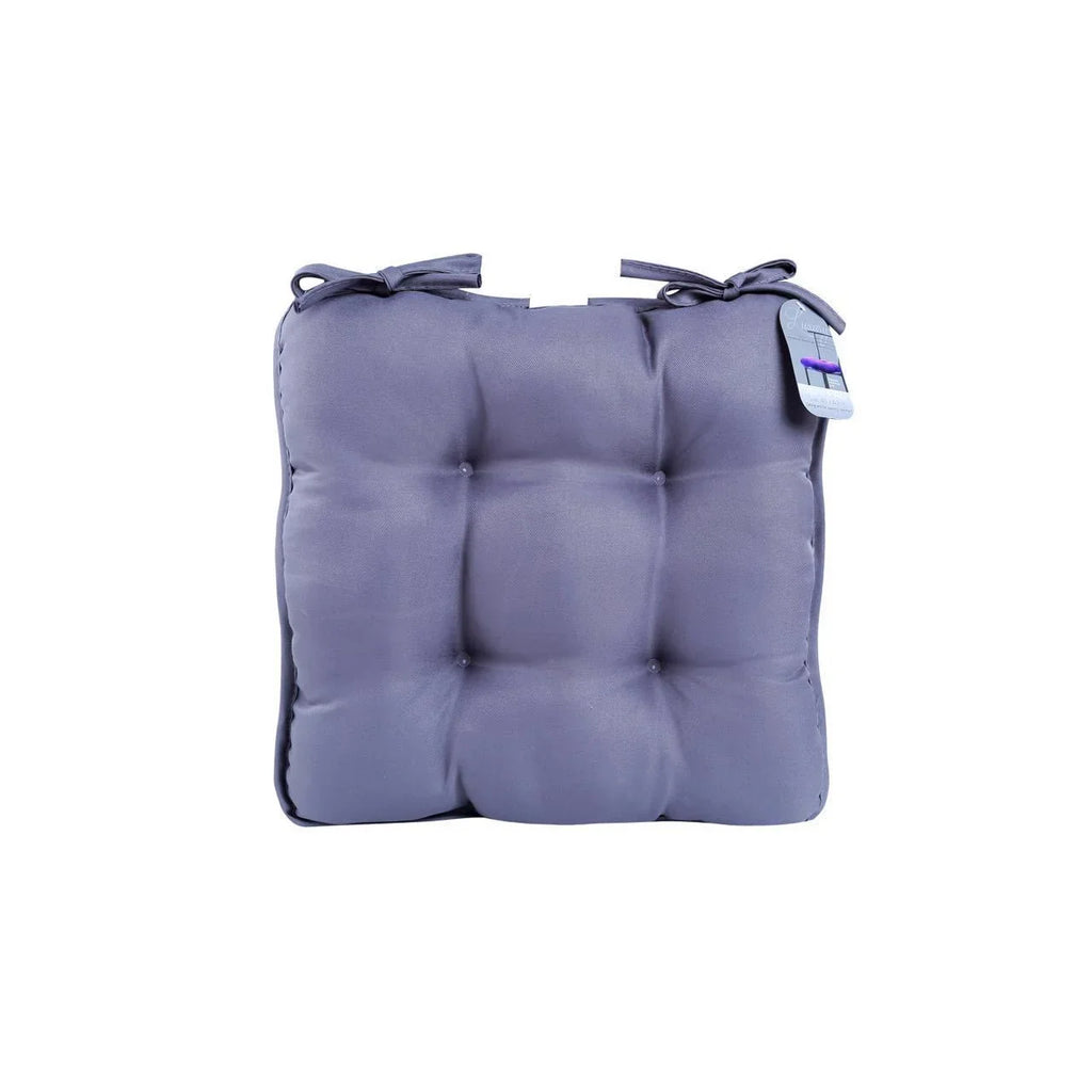 5cm Deep Removable Tie On Seat Pad 14"x 14"