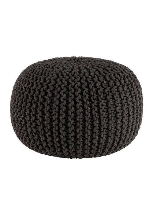 Ottoman Double Knitted Pouffe Footstool