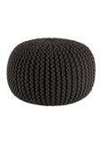 Ottoman Double Knitted Pouffe Footstool