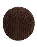 Ottoman Double Knitted Pouffe Footstool