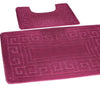 Greek Jacquard Bath Mat Set