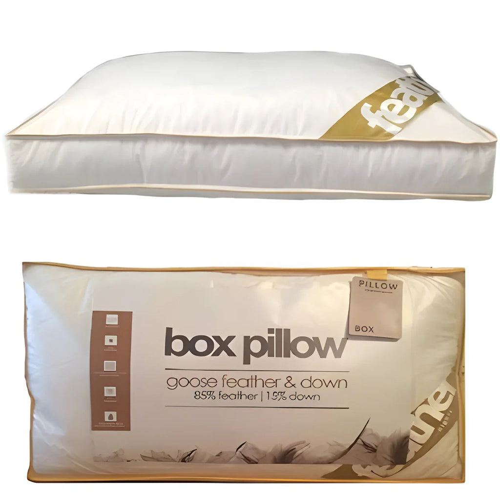Goose Feather And Down Box Pillows