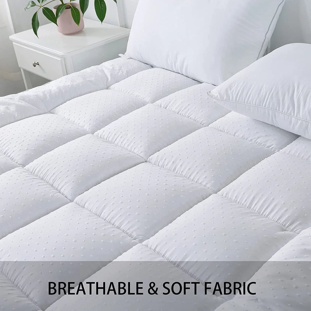 3D Bubble Microfiber Mattress Topper