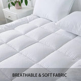 3D Bubble Microfiber Mattress Topper