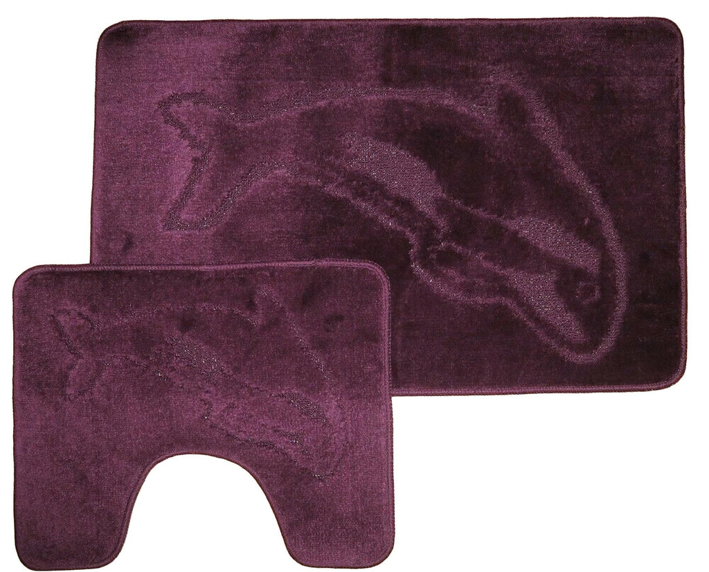 Dolphin Bath Mat Set