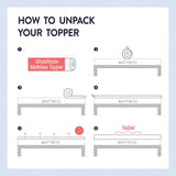 Memory Foam Mattress Toppers