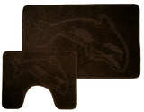 Dolphin Bath Mat Set