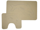 Dolphin Bath Mat Set