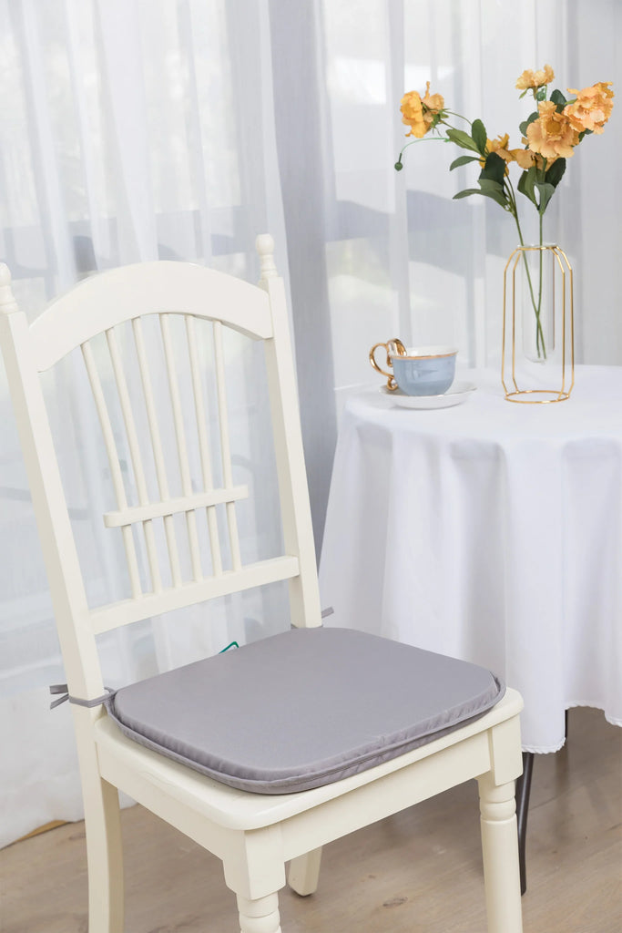 Chair Slim Seat Pad With Ties  37cm x 42cm
