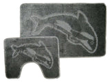 Dolphin Bath Mat Set
